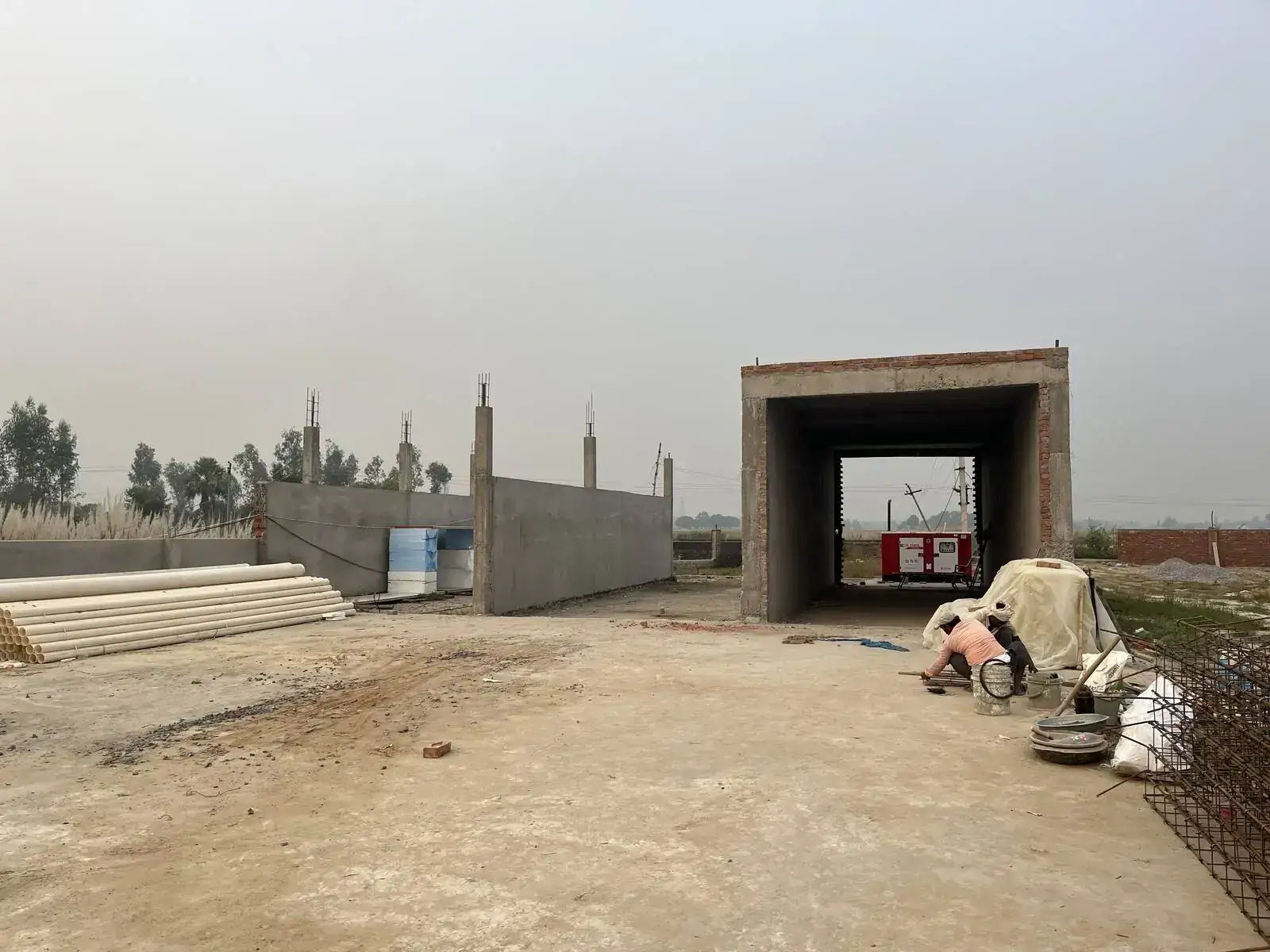 Civil and structure in progress